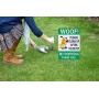 WaaHome Pack of 2 Double Sided Woof Please Clean Up After Your Pet Yard Signs with Metal Wire H-Stakes, 8''X12'' Funny No Poop Pee Dog Yard Sign Lawn Sign
