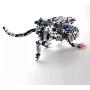 Microworld 3D Metal Nano Puzzle Mechanical Police Dog Assemble Model Kit D002 DIY 3D Laser Cut Jigsaw Toy