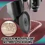 Leather Roller Presser Foot, Industrial Sewing Machine Parts, Easy to Use, Environmentally Friendly Leather Presser Foot Sewing Machine Roller Perfectly Fits All Low Shank Sewing Machines