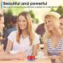 LENRUE Portable Wireless Bluetooth Speaker with Built-in-Mic,Handsfree Call,AUX Line,TF Card,HD Sound and Bass for iPhone Ipad Android Smartphone and More (Red)