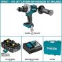 Makita XFD07T 18V LXT Lithium-Ion Brushless Cordless 1/2'' Driver-Drill Kit (5.0Ah)