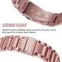 VIGOSS Compatible with Fitbit Versa Band/Versa 2 Bands Rose Gold Women Solid Stainless Steel Versa Special Edition Bands Metal Strap Replacement for Fitbit Versa/Lite/Versa 2/Special Edition
