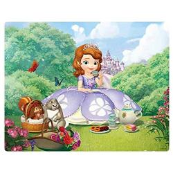 Disney Puzzles in a Metal Box 60 Piece Sofia Jigsaw Puzzles for Kids Ages 4-8 Puzzles for Girls and Boys Great Gifts for Children (Tea Party)