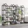 Tribesigns Rustic Triple Wide Bookshelf, 12 Open Shelves Etagere Bookcase Vintage Industrial Book Shelves Wood and Metal Display Shelf Storage Organizer for Home Office (Rustic Brown) Tribesigns Rustic Triple Wide Bookshelf, 12 Open Shelves Etagere Bookcase Vintage Industrial Book Shelves Wood and Metal Display Shelf Storage Organizer for Home Office (Rustic Brown)