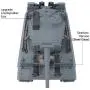 Modified Edition 1/16 2.4ghz Remote Control German Tiger I Gray Color Tank Model(360-Degree Rotating Turret)(Steel Gear Gearbox)(3800mah Nimh Battery)(Metal Tracks &Sprocket Wheel & Idle Wheel) Modified Edition 1/16 2.4ghz Remote Control German Tiger I Gray Color Tank Model(360-Degree Rotating Turret)(Steel Gear Gearbox)(3800mah Nimh Battery)(Metal Tracks &Sprocket Wheel & Idle Wheel)