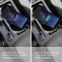 YOSH Car Charger 24W Dual Ports USB Car Charger Adapter Fast Charging Compatible with iPhone 11 Pro Max XR XS X 8 7 Plus, Galaxy S20 S10 Note, LG, iPad Pro/Air 2/Mini, Moto, Pixel and More