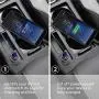 YOSH Car Charger 24W Dual Ports USB Car Charger Adapter Fast Charging Compatible with iPhone 11 Pro Max XR XS X 8 7 Plus, Galaxy S20 S10 Note, LG, iPad Pro/Air 2/Mini, Moto, Pixel and More