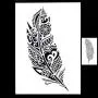Feather Leaf Metal Die Cuts, Cutting Dies Cut Stencils for DIY Scrapbooking Photo Album Decorative Embossing Paper Dies for Card Making Template