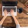 Nuklz N Ergonomic Vertical Wireless Mouse | Natural Hand Position Helps Reduce Hand, Wrist & Arm Pain | USB Dongle with Adjustable DPI & Next/Previous Buttons | Optical Mouse Perfect for Office Work