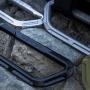 GPCA Metal Grab Handle- GP-Grip LITE for Wrangler JL JT JK Sport Sahara Freedom Rubicon 4DR 2DR 2007-2021 with 3'' roll bar. Universal to Driver/ passengers Sides, Patented (Single, Metallic)