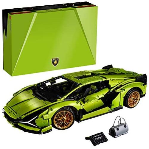 LEGO Technic Lamborghini Sián FKP 37 (42115), Model Car Building Kit for Adults, Build and Display This Distinctive Model, a True Representation of The Original Sports Car, New 2020 (3,696 Pieces)
