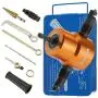 Lnchett Double Head Sheet Metal Nibbler, Nibbler Metal Cutter with Saw Power Drill Attachment for Straight and Circle Cutting, Maximum 14 Gauge Steel. Lnchett Double Head Sheet Metal Nibbler, Nibbler Metal Cutter with Saw Power Drill Attachment for Straight and Circle Cutting, Maximum 14 Gauge Steel.