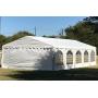 32x16 PE Party Tent White - Heavy Duty Wedding Canopy Carport Shelter - with Storage Bags - By DELTA Canopies