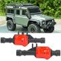 Woyisisi Rc Accessory RC Upgrade Parts Metal Front&Rear Axle Housing for Traxxas TRX4 1/10 Model Car (01)