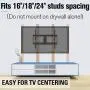 Mounting Dream TV Mount Fixed for Most 42-70 Inch Flat Screen TVs , TV Wall Mount Bracket up to VESA 600 x 400mm and 132 lbs - Fits 16''/18''/24'' Studs - Low Profile and Space Saving MD2163-K Mounting Dream TV Mount Fixed for Most 42-70 Inch Flat Screen TVs , TV Wall Mount Bracket up to VESA 600 x 400mm and 132 lbs - Fits 16''/18''/24'' Studs - Low Profile and Space Saving MD2163-K