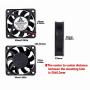 GDSTIME 60mm x 60mm x 15mm 5V 2PIN DC Brushless Cooling Fan GDSTIME 60mm x 60mm x 15mm 5V 2PIN DC Brushless Cooling Fan