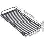 Suchinm RC Roof Rack, Metal Roof Rack Luggage Carrier Tray RC Replacement Parts for D110 RC Crawler Car
