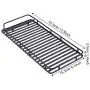 Dilwe RC Car Roof Rack, Metal Roof Rack Luggage Carrier Tray for RC4WD D110 Remote Control Car RC Model Vehicle Accessory Part