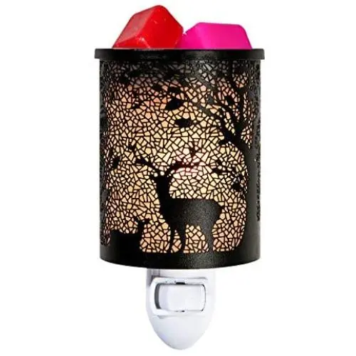 ASAWASA Metal Wall-Plug Wax Melt Warmer,Electric Wax Burner Melter Fragrance Warmer Night lamp,for Home Bedroom Kitchen Garage Gifts Décor Aromatherapy Spa (Deer) ASAWASA Metal Wall-Plug Wax Melt Warmer,Electric Wax Burner Melter Fragrance Warmer Night lamp,for Home Bedroom Kitchen Garage Gifts Décor Aromatherapy Spa (Deer)
