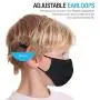 Maxboost Fabric Kid Face Mask - Pack of 3 (Kid Size) 2 Soft Layer, Reusable, Washable Cover - Black Maxboost Fabric Kid Face Mask - Pack of 3 (Kid Size) 2 Soft Layer, Reusable, Washable Cover - Black