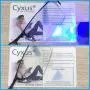 Cyxus Blue Light Blocking Computer Glasses [Better Sleep] Anti Digital Eye Strain Headache Video Eyewear (Rectangular Gunmetal Frame)