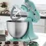 KENOME 4.5/5 Quart Flex Edge Beater for KitchenAid Tilt-Head Stand Mixer,All-Metal Die Cast Beater Blade with Both-Sides Flexible Silicone Edges Bowl Scraper,White