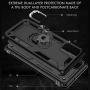 UNKNOK Galaxy A51 5G Case, [Not Fit A51 4G], [Military Grade ] 15ft Drop Tested Shockproof Protective, Metal Rotating Ring Kickstand Magnetic Support Cover for Samsung Galaxy A51 5G Phone (Black)
