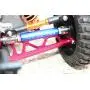 GPM for Traxxas Slash 4X4 / Slash 4X4 LCG / Slash 2WD F-150 / Stampede 4X4 VXL Upgrade Parts Stainless Steel 304 + Aluminum Rear CVD Drive Shaft with Steel Wheel Hex - 1Pr Set Red