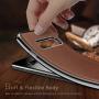 LOHASIC Galaxy S10 Case, Premium Leather Business Style Ultra Thin Slim Fit Soft Flexible Full Body Shockproof Protective Phone Cover Case for Samsung Galaxy S 10 (2019) - Brown