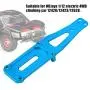 Dilwe 1/12 RC Truck Front Shock Absorber, Metal Board for WL Toys 12423 Truck Car Replacement Parts(Blue 0008B)