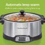 Hamilton Beach Programmable Slow Cooker, Stovetop Sear & Cook, 6 Quarts, Silver (33662)
