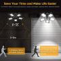 2-Pack 160W LED Garage Light, Super Bright 16000LM Garage Lights with Motion Switch, 6000K Easy-Installation LED Ceiling Lights with 5 Adjustable Panels, Ideal Bay Lights for Garage Basement Warehouse 2-Pack 160W LED Garage Light, Super Bright 16000LM Garage Lights with Motion Switch, 6000K Easy-Installation LED Ceiling Lights with 5 Adjustable Panels, Ideal Bay Lights for Garage Basement Warehouse