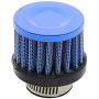 ZYHW Auto Car Universal 25mm Inlet Dia Air Intake Cone Filter Parts Blue