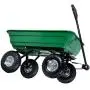 COLIBROX 650LB Green Garden Cart Dump Wagon Trailer Lawn Wheels Rolling Storage Wagon Carrier Barrow Air Tires Heavy Duty COLIBROX 650LB Green Garden Cart Dump Wagon Trailer Lawn Wheels Rolling Storage Wagon Carrier Barrow Air Tires Heavy Duty