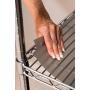 Shelf Liners for Wire Shelf Liner Set of 4 - Graphite (18-Inch-by-48-Inch)