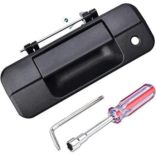 WARMQ Tailgate Handle - Exterior Door Handles with Keyhole for 2007-2013 Toyota Tundra, Replacement of 69090-0C040, 690900C040, 81213 WARMQ Tailgate Handle - Exterior Door Handles with Keyhole for 2007-2013 Toyota Tundra, Replacement of 69090-0C040, 690900C040, 81213