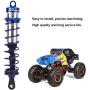 Tbest RC Car Shock Damper, 4pcs Metal Oil Pressure Adjustable Front Shock Damper Rear Shock Damper for 1/8 RC Car