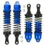 Alloy Front & Rear Shock Absorber Damper Springs Adjustable Compatible with 1/10 Traxxas Slash 4WD 4x4 Spare Part RC Car Replacement Hop-Up,4PCS(Dark Blue) Alloy Front & Rear Shock Absorber Damper Springs Adjustable Compatible with 1/10 Traxxas Slash 4WD 4x4 Spare Part RC Car Replacement Hop-Up,4PCS(Dark Blue)