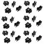 Only Hangers Gridwall Joining Clip Connectors for Grid Panels - Pack of 24 - Black Color Only Hangers Gridwall Joining Clip Connectors for Grid Panels - Pack of 24 - Black Color