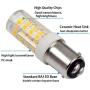 for Kenmore, Singer 15-66, 99, 201, 221, 222, 401 Sewing Machine Double Contact Bayonet 15T7DC Base BA15D Light AC110-130Volt 35W Halogen Equivalent 1076 1142 1176 Pack of 2 (Warm White 3000K)