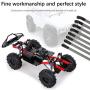 Dilwe 8PCS RC Climbing Metal Link Rod Pull Rod 275MM Wheelbase Spare Parts for 1/10 RC Crawler Cars