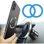 Wireless Charger Magnet Attracting Ring & Magnetic Phone Mount Holder Attracting Adhesive Metal Plate