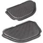 XMMT Black Metal Fairing Mesh Front Speaker Grills Cover Trim Replacement For Harley Road Glide FLTR 1998-2013