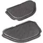 XMMT Black Metal Fairing Mesh Front Speaker Grills Cover Trim Replacement For Harley Road Glide FLTR 1998-2013