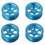 4PCS Metal Hub RC Car Wheel 1/28 for Wltoys K989 IW04M Racing Cars Spare Part Replacement Accessories
