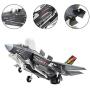 1/72 F35B Lightning II Attack Fighter Plane Metal Aircraft Model Military Airplane Model Diecast Plane Model for Collection or Gift