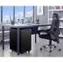Bonnlo 2-Drawer Metal Filing Cabinet with Lock Under Desk Office Drawer Cabinet, Black