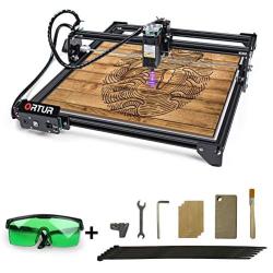 ORTUR Laser Master 2, Laser Engraver CNC, Laser Engraving Cutting Machine, DIY Laser Marking for Metal with 32-bit Motherboard LaserGRBL(LightBurn), 400x430mm Large Engraving Area (LU1-4)