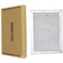 WB06X10309 Filter Microwave oven Grease Filter [ Packed In Box] Compatible with GE Stove Replacement Parts by AMI - 7-5/8 x 5 x 3/32 Inch 2 Packs