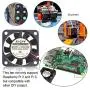 2pcs Raspberry Pi 4 Fan Brushless Cooling Fan Micro Cooling Fan 5v DC Separating One-to-Two Interface for Raspberry Pi4 Pi3 B+, Pi 3, Pi 2, Pi 1 B+(30x30mm) 2pcs Raspberry Pi 4 Fan Brushless Cooling Fan Micro Cooling Fan 5v DC Separating One-to-Two Interface for Raspberry Pi4 Pi3 B+, Pi 3, Pi 2, Pi 1 B+(30x30mm)